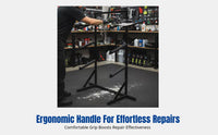 Ski Board Screwdriver, Floor Rack, Equipment Organizer, Snowboard Stand for Single and Double Boards
