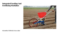 Multifunctional Seeder, Chain Transmission, Hand-Push Planter, For Corn, Soybean, Groundnut, Millet, Benne, Fertilizer Sowing