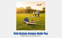 Electric Foam Airplane, Hand Launch, USB Charging, Rotating, Educational Toy