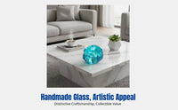 Crystal Glass Pig Figurine, Zodiac Pig Decor, Lucky Ingot, Living Room Office Decor, Business Gift