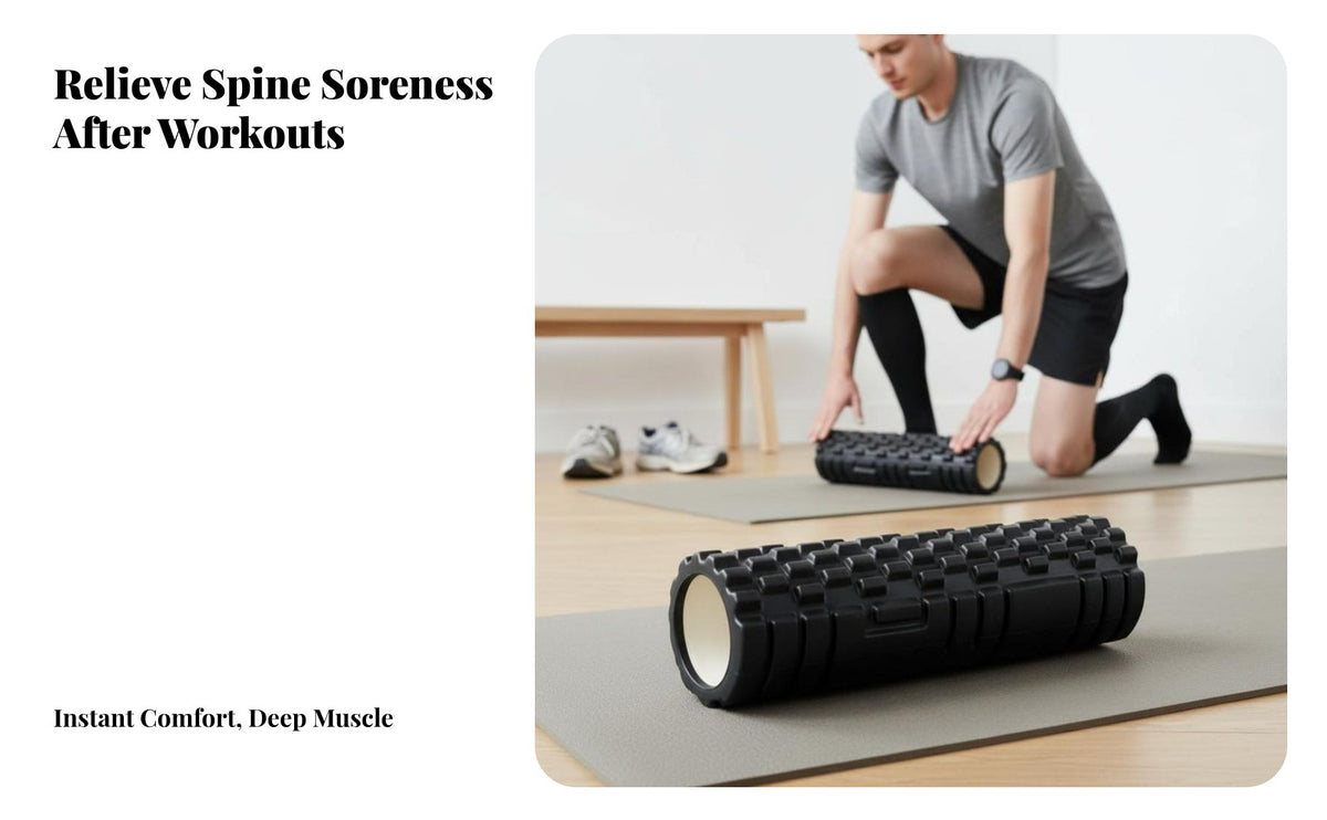 foam cylinder, traditional 45cm exercise cylinder, Muscle Relaxation Massage cylinder, Textured Design