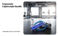 Steel Wire Speed Jump Rope, PVC, Fitness, Indoor Outdoor