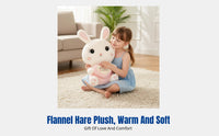 Plush Bunny Toy, Heart Hug Rabbit Doll, Soft Stuffed Pillow, Cute Gift, Bedroom Decor