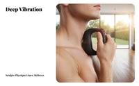 Mini Vibrating Fascia Ring, Multi-Mode for Shoulder, Neck, Leg