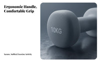 Vinyl Coated Dumbbell, sturdy Cast Iron, Mini Hand Weights for Women, Teens, Kids, Home Fitness
