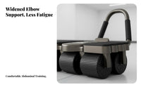Ab wheel, 6-Wheel Smart Automatic return, Elbow Support, Home Fitness Equipment