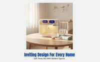 Hand-Feeding Bird Incubator, Warm Air Brooder, Dual/Single Temperature Control, for Lovebird, Monk Parrot, Sun Conure