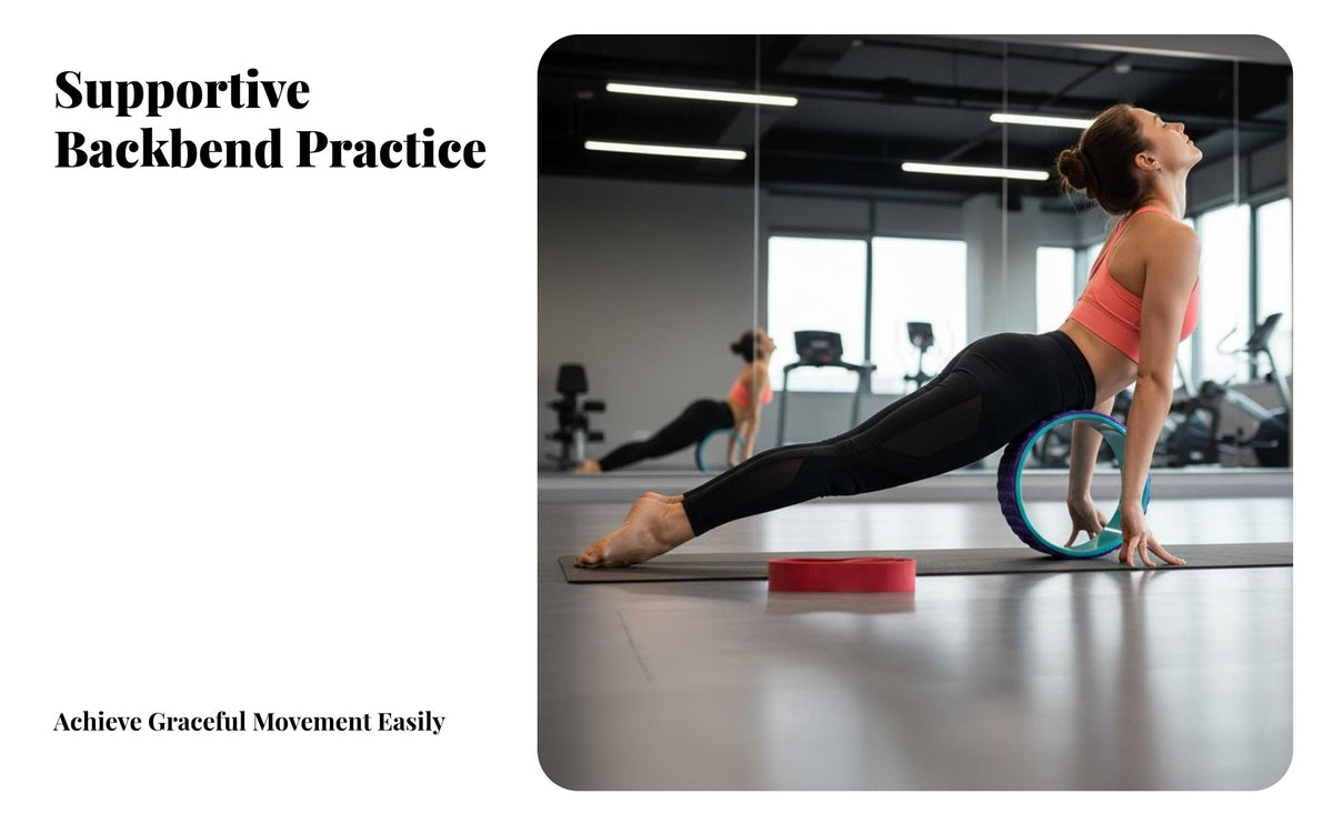 stretching Wheel, PP Massage Point cylinder, Muscle Relaxation, Pilates Circle, Backbend Support, Fitness Accessory