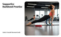 stretching Wheel, PP Massage Point cylinder, Muscle Relaxation, Pilates Circle, Backbend Support, Fitness Accessory