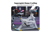 Exercise Bike, Home Fitness Equipment, Quiet Indoor Cycling, Smart APP Compatible