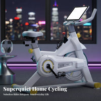 Exercise Bike, Home Fitness Equipment, Quiet Indoor Cycling, Smart APP Compatible
