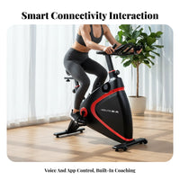 Indoor Exercise Bike, Home Fitness Equipment, Quiet Upright Cycling, Ergonomic Adjustable Seat