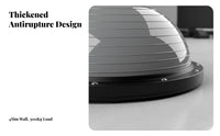 Thickened Antirupture exercise sphere, Balance Bosu sphere, Pilates Half sphere, Home Fitness Equipment