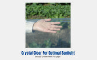 Thickened Greenhouse Film, Insulation, Freeze-Resistant, Transparent PE Sheet for Vegetable Planting, Agricultural Garden