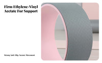 Stretch Wheel, spine Massage Ring, Shoulder Opener, Pilates Accessory for Beginners, Multi-Color