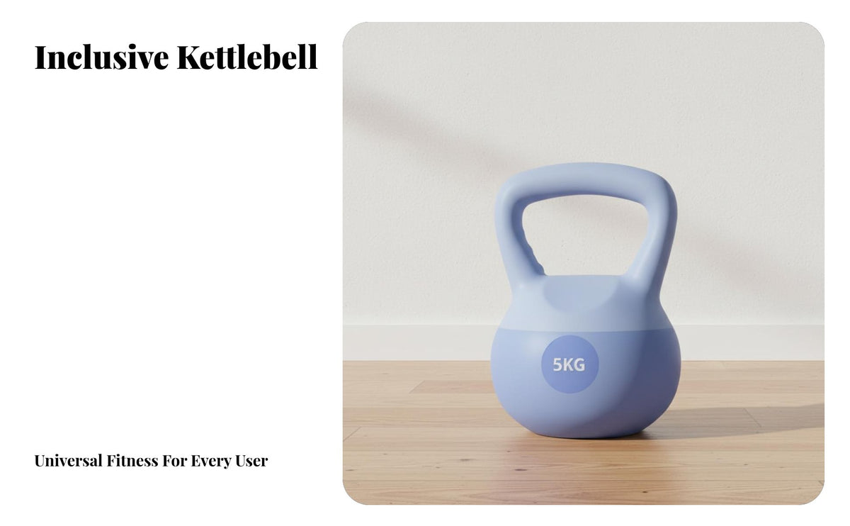 5kg Kettlebell, Soft Skin Dumbbell, leg press Glute Strength Training Equipment for Men and Women