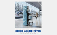 Snowboard Bag, Waterproof, Wear-Resistant, Portable, Large Capacity, For Adults & Kids