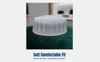 Embroidered Muslim Prayer Cap for Men, Cotton Hat, Round Top, Fine Stitching, Traditional Design