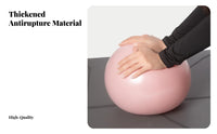 exercise sphere, Mini Thickened Antirupture Fitness sphere, Pilates Balance sphere for Exercise, Multiple hues