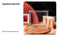 Chinese New Year Gift Box, Transparent Handheld Packaging, Fortune Cat Design