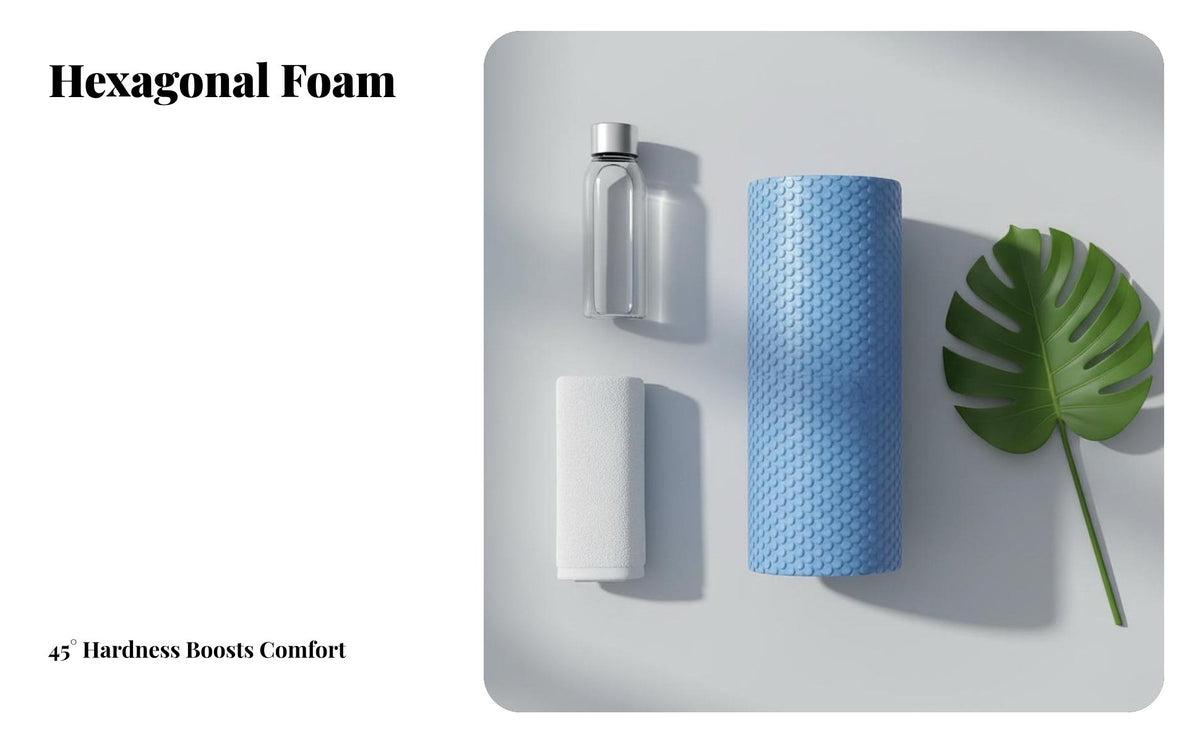 foam firm Foam cylinder, exercise Massage cylinder, Muscle Relaxation, Anti-Slip Texture, Random Color