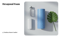foam firm Foam cylinder, exercise Massage cylinder, Muscle Relaxation, Anti-Slip Texture, Random Color