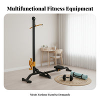 Space-Saving Dumbbell Rowing Machine, Adjustable Weight, Foldable, Home Gym Equipment