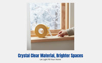 Waterproof Tarp, Thickened Transparent Film, Pane Sealing, Windproof Insulation Sheet for Greenhouse