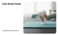 Mini Deep Tissue Massager, Multi-Function, Portable, 4 Massage Heads
