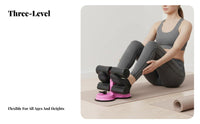 Sit-Up Assistant Device, Home Ab Suction holder, Adjustable Height, Comfortable Foam, Family Fitness