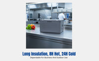 Insulated Food Box, EPP Commercial Container, For Restaurant, Canteen, Takeaway, Outdoor Events