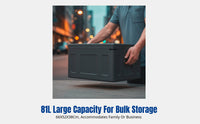 EPP Foam Cold Storage Box, Food Grade, Thickened, Commercial Insulation, Large Capacity, Portable, Hot and Cold, Random Color