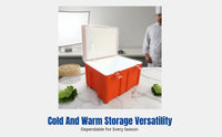 Plastic Insulated Food Delivery Box, Commercial Outdoor Catering, Large Capacity, Cold Storage