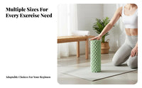 Foam cylinder, Muscle Relaxation, Deep Tissue Massage Slim Leg, stretching Equipment, Multi-Size, Home Fitness