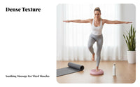 stretching Balance Pad, Inflatable Stability Disc, central strength Training, Foot Massage mat for Home Fitness