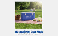 Insulated Cooler Box, Commercial Outdoor Food Container, Car Cold Storage, Hot & Cold Retention, Fishing Ice Chest