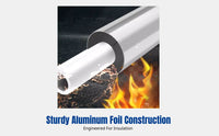 Aluminum Foil Insulation Sleeve, Thickened, Rubber Foam, Fire-Resistant, Outdoor Anti-Freeze