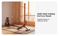 Foldable Dumbbell Rowing Machine, Home Gym Equipment, Adjustable Weight, Multifunctional, Calorie-Burning