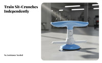 Sit-Up Assistant Device, Home Fitness Equipment, Suction holder Foot Press, Adjustable Height, Multiple hues