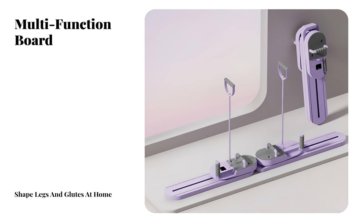Multi-Functional Ab Board, Split Design, Automatic return Ab wheel, Home Fitness Equipment for Leg Shaping