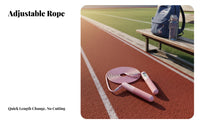 Electronic Counting hop Rope, Adjustable Steel Wire, Fitness, Calorie Tracking, LCD Display, for Adults & Kids