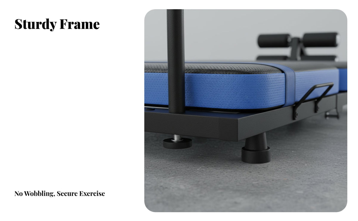 Sit Up Bench, Foldable Abdominal Board, Home Fitness Equipment, Indoor Exercise, Space-Saving Design