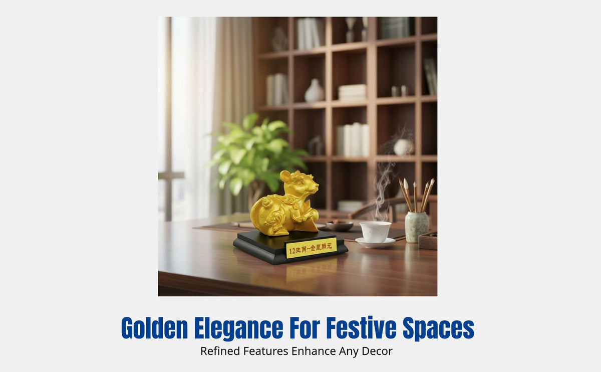 Chinese Zodiac Animal Desktop Decor, Creative Resin Phone Holder, Home Decoration, Auspicious Gift