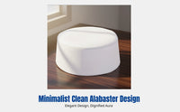 Men's Muslim Prayer Cap, Cream Rigid Kufi Hat, Polyester, Flat Top, Funeral Ceremony, Simple Design