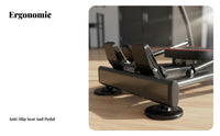 Rowing Machine, Home Fitness Equipment, Multifunctional Hydraulic, Foldable, Ergonomic, Indoor Exercise