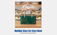 Insulated Cake Bag, Large Waterproof Thick Tote for Seafood Delivery