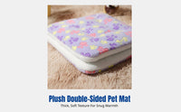 Small Pet Blanket, Warm Cotton Mat for Guinea Pig, Hedgehog, Dwarf Pet, Random Design, Winter Bedding