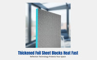 Aluminum Foil Insulation Board, Foam XPS Panel, Sunroom Ceiling, Heat Resistant, Fire Retardant