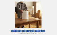 EPE Foam Packing Film, Glossy Roll, Impact Absorption, Moisture Resistant, Furniture Moving and Packing