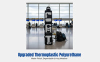 Snowboard Bag, Large Capacity, Wheeled, Dry-Wet Separation, Three Compartments, Adjustable for 140-170cm Boards, Travel Ready